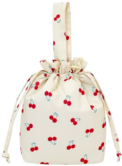 아이주 쿨러파우치 이유식가방 보냉가방 보냉파우치 미니보냉백 샐러드가방 런치백, Red 레드체리 쿨러파우치