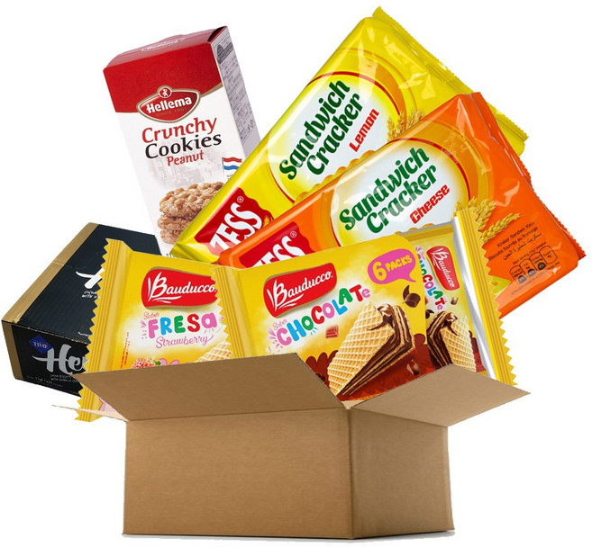 [간식먹자세트F] 제스치즈180g + 제스레몬180g + 헤요쿠키264g + 바두코웨이퍼초코180g + 바두코웨이퍼딸기180g + 헬레마땅콩쿠키115g, 1세트, 1개