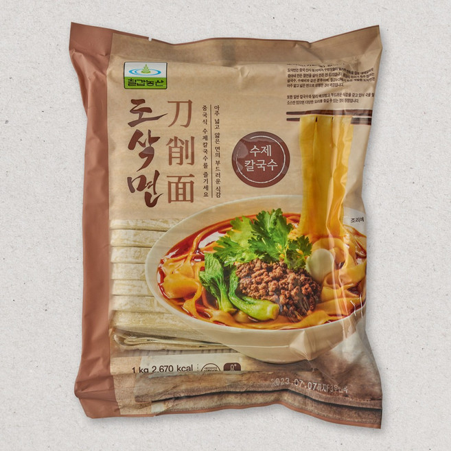 [칠갑농산] 도삭면 1kg x 10개(1박스), 10개