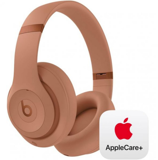 Beats Studio Pro x 킴 카다시안 - AppleCare+(2년)가 탑재된 블루투스 노이즈 캔슬링 헤드폰 듄, Dune, With AppleCare+ (2 Years)
