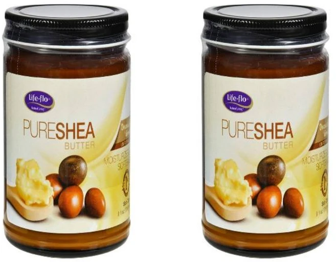 LIFE-FLO 라이프플로 퓨어 시어 버터 266ml 2팩 - 쿠팡