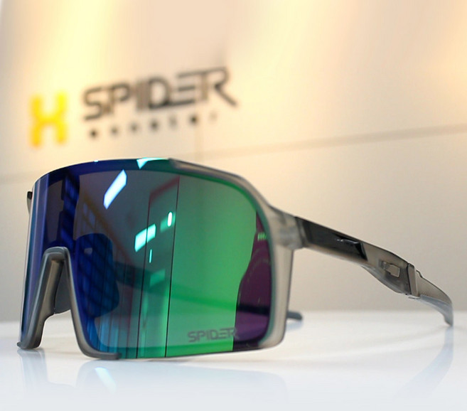 스파이더몬스터 자전거고글 편광 변색 남녀공용 라이딩 고글 타이탄, TITAN, 1개