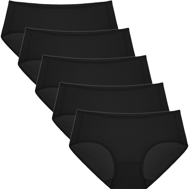 엘라운지 M~5XL 초빅사이즈 면스판 팬티 5매세트