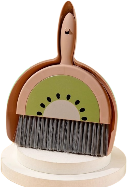소소무역 미니 빗자루 쓰레받기 세트, 키위, 1개