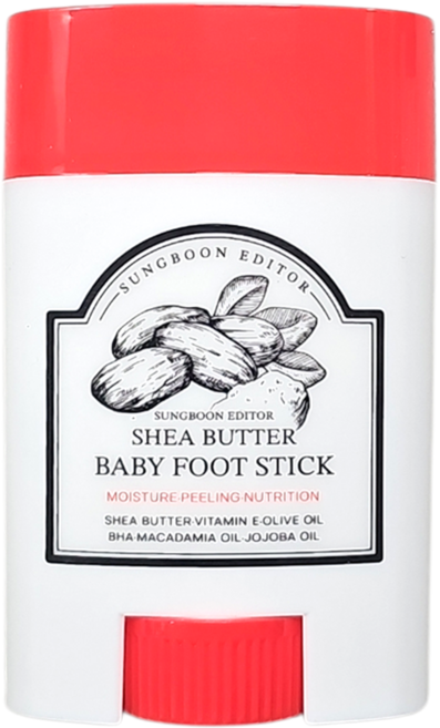 성분에디터 시어버터 아기발 스틱, 20g, 1개, 1개입