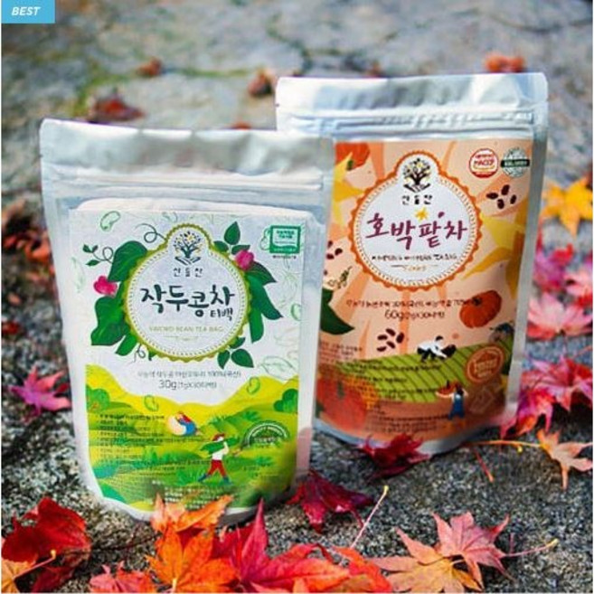 산들찬 유기농 작두콩차 100g, 30g, 1개, 1개입, 유기농 작두콩차티백