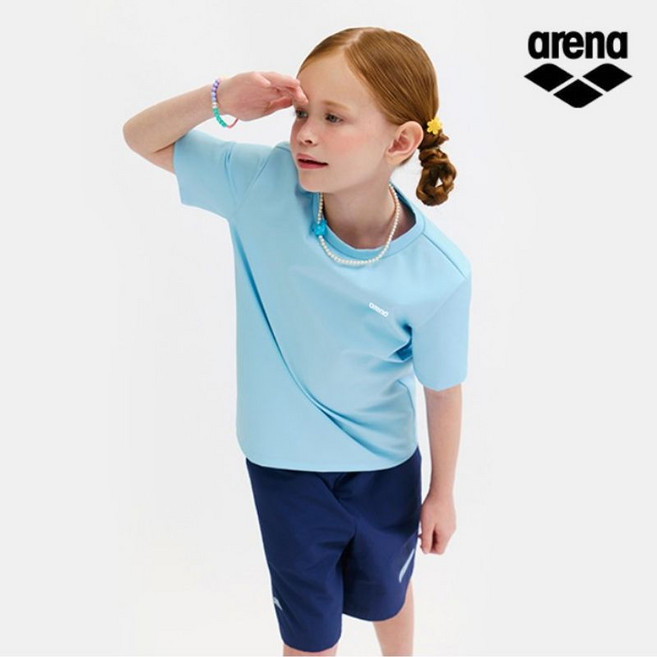 아레나 ARENA x 전황일 남아동 래쉬가드 세트 A6BB1BS92LBL