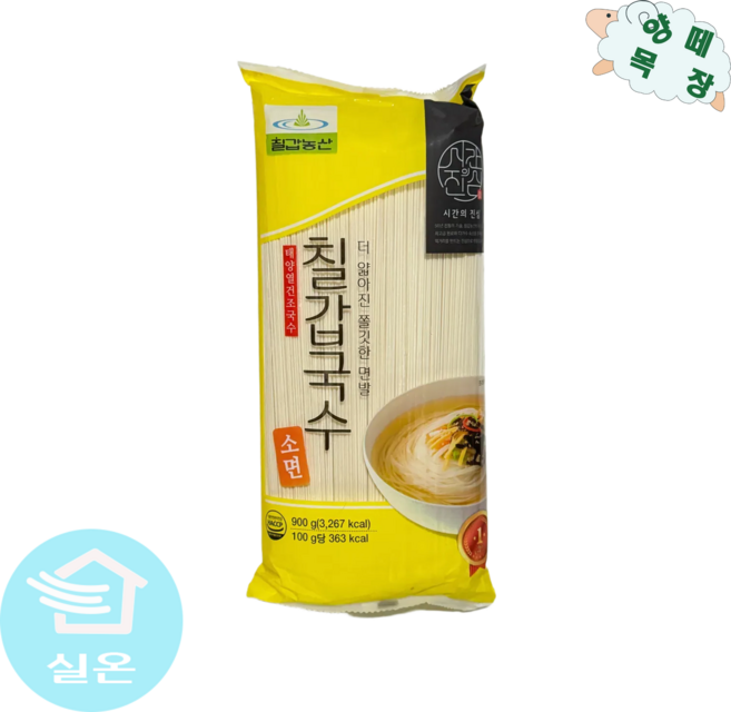 칠갑농산 칠갑국수 소면 900g, 18개