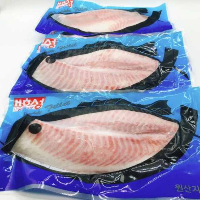 식당업소용 도미살 필렛 냉동 틸라피아2L 약40마리 포장횟감용, 1개, 10kg