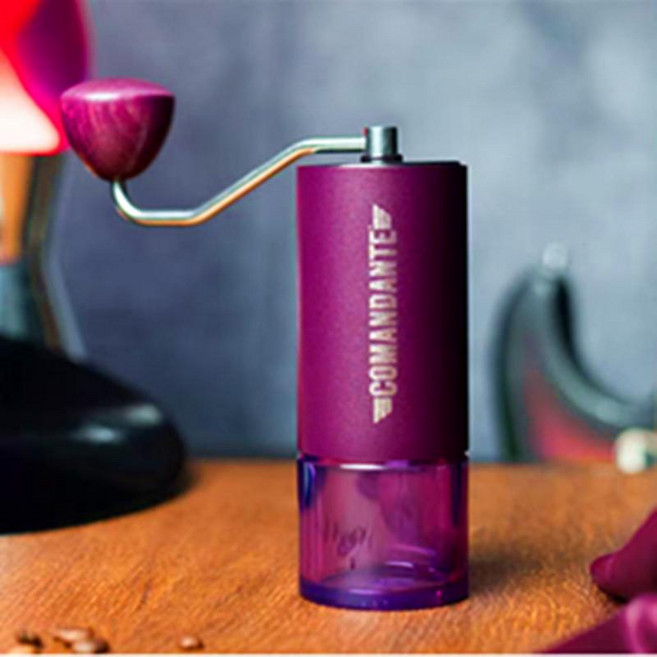 코만단테 수동 커피 그라인더 핸드밀 C40 C60 X25 캠핑용 원두 분쇄기, 1개