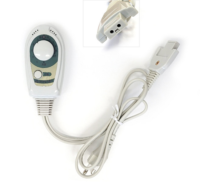 다이얼식 전기방석 코드 2핀 온도 조절기 1인용 2인용 3인용 4인용 5인용 온열방석