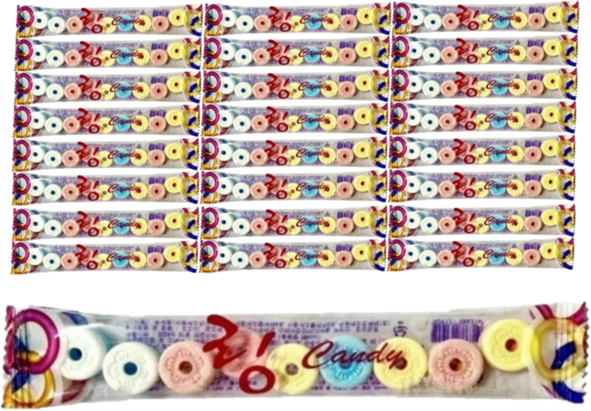 추억의 링호각 링캔디, 12g, 25개