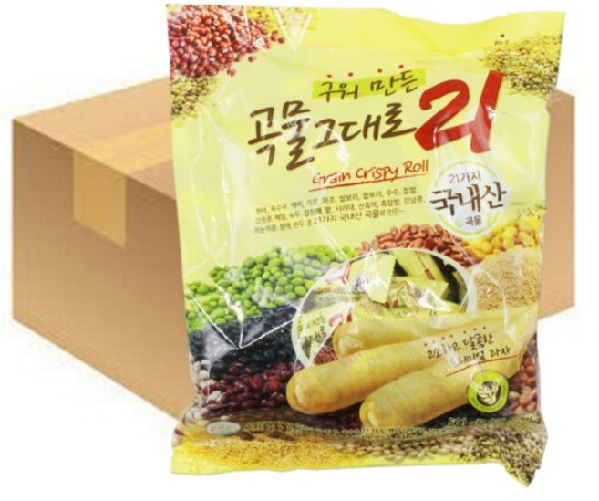 구워만든 곡물 그대로 21 500g 8개입 1박스 성경 무, 8개