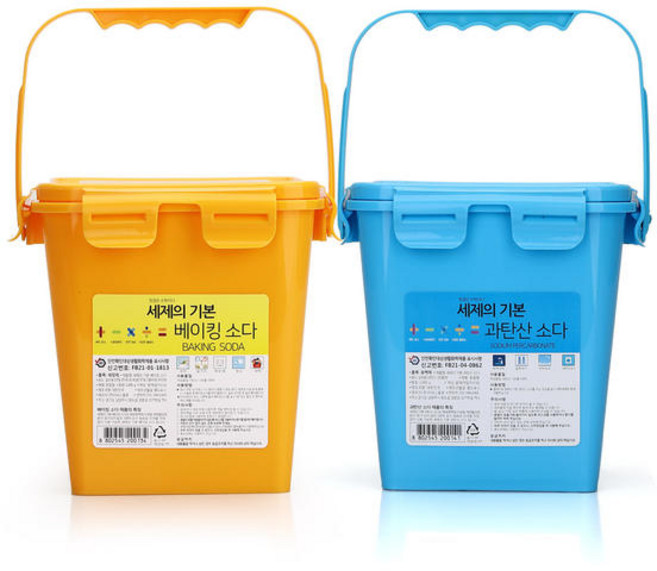 테온셀 아피스변기세정제40gx40개입, 세제의기본 과탄산소다2kg+베이킹소다2kg+계량스푼