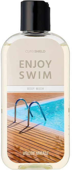 인조이스윔 수영장 염소 냄새 제거 수영 우디 미라지 바디워시, 1개, 200ml