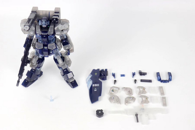 다반 MG 6641 제스타 캐논 클리어 투명 버전 건프라, 6641 클리어 제스타캐논개