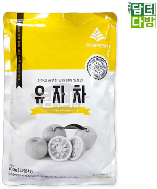 자판기용 900g 유자차 청솔, 1, 1