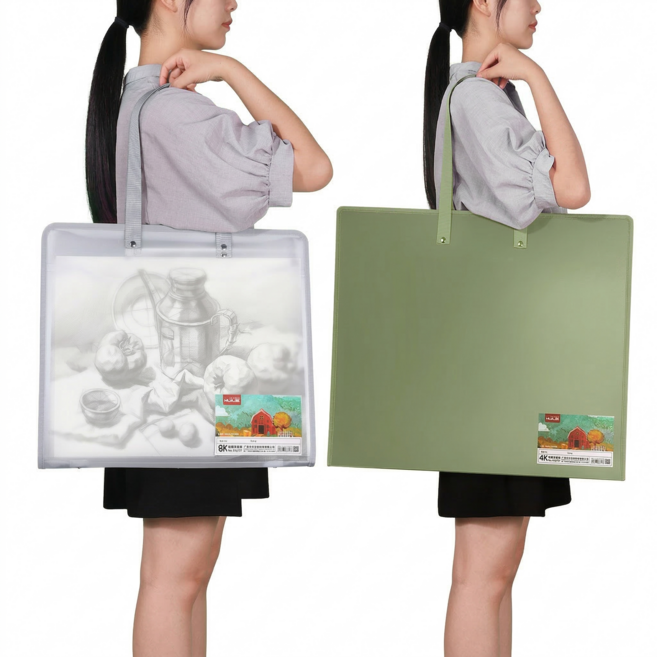 아이레노 미술가방 화구가방 대용량 수납 방수 원단 포켓형 보관용