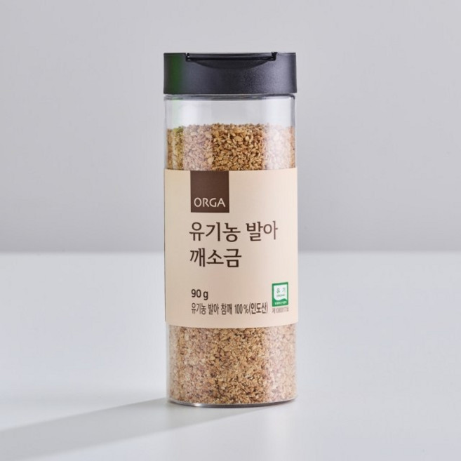 올가홀푸드 발아 깨소금 인도산, 90g, 2개