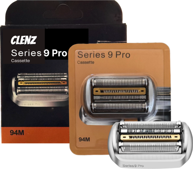 ClenZ 94M 브라운면도기9면도날 날망 면도기날 헤드 시리즈9 프로 호환용, 1개