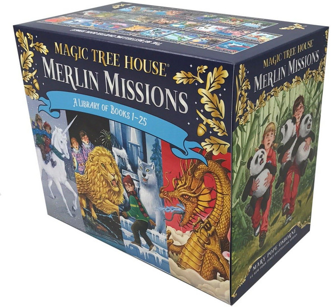 Magic Tree House Merlin Missions Books 1-25 Boxed Set, 기본