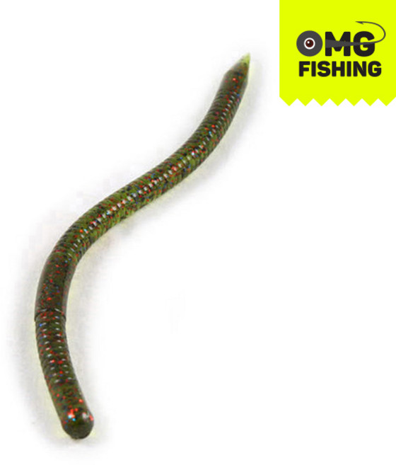 오마이갓피싱 스왐프 크로울러 5.5인치 스트레이트웜 소프트베이트 국내생산 배스 루어, OGS-13