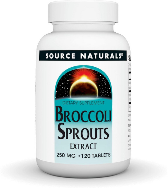 소스내츄럴스 브로콜리 스프라우트 추출물 타블렛, 120정, 1개