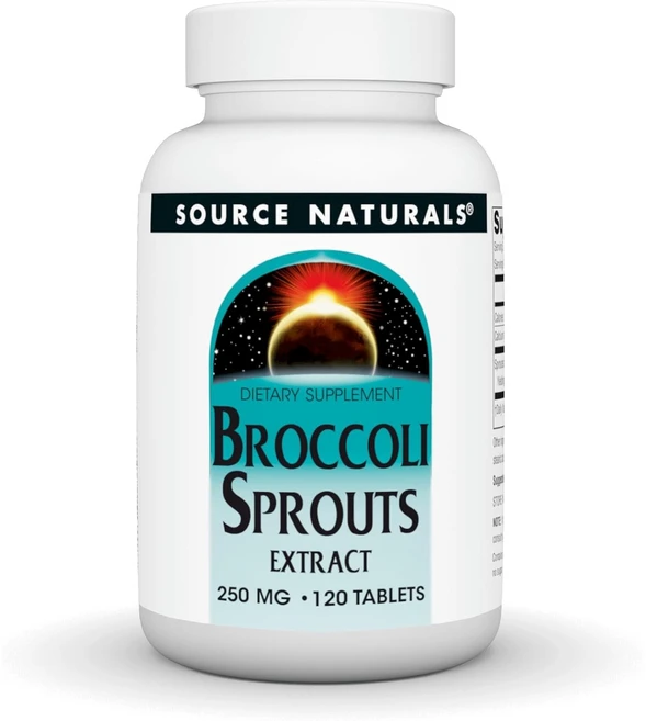 소스내츄럴스 브로콜리 스프라우트 추출물 타블렛, 120정, 1개 - 쿠팡