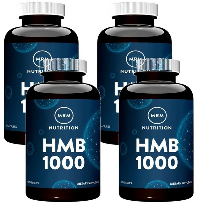 MRM 엠알엠 HMB 1000mg 60정, 4개 - 쿠팡