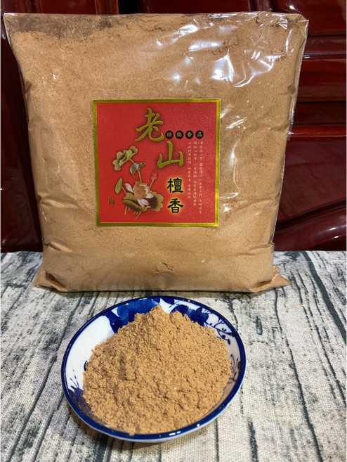 老山檀香粉，天然奶香, 1個, 一斤裝
