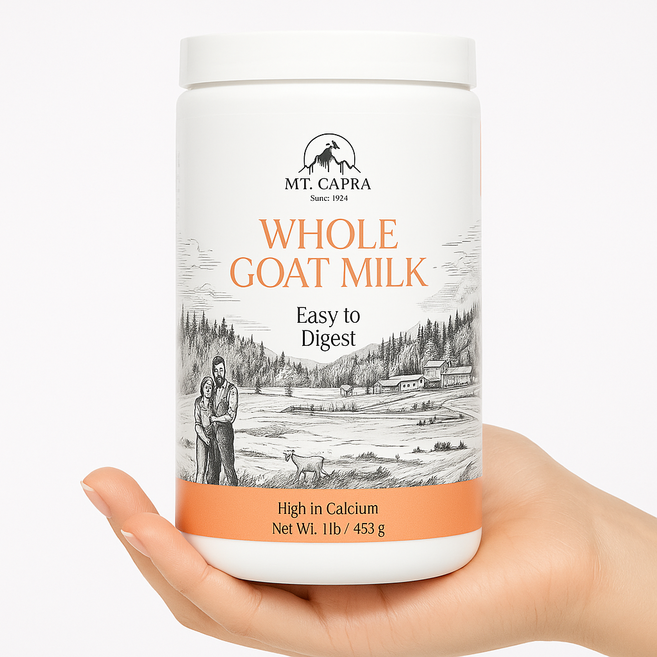 Mt. Capra Whole Goat Milk Powder 453g, 1개