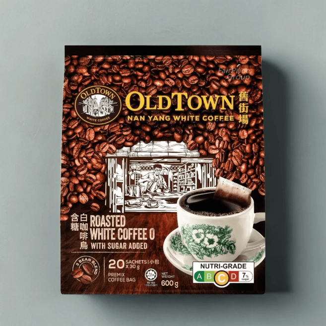올드타운 난양 화이트 커피 O 설탕 추가 20개입 1팩, 1개, 20개