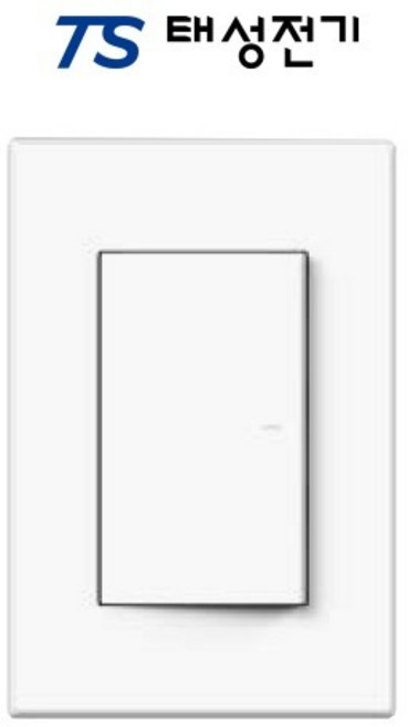 태성전기 틸인스 화이트 단로1구 스위치