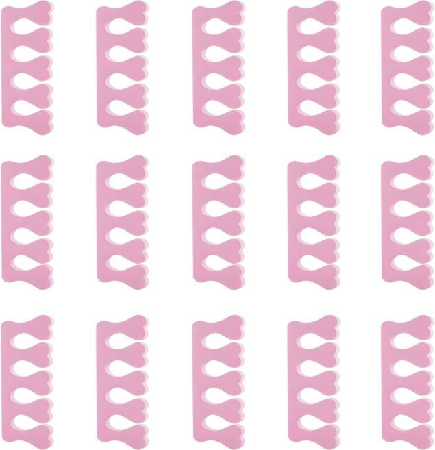 나니라라 쿠션핏 토우 세퍼레이터, 15개, 핑크