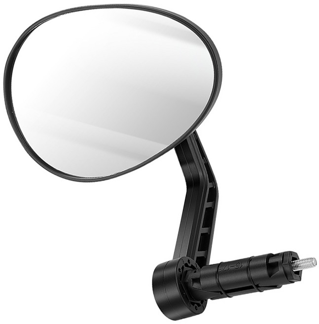 시그니처베이지 자전거 킥보드 거울 후사경 사이드 백미러 YPZ053, 블랙, 1개