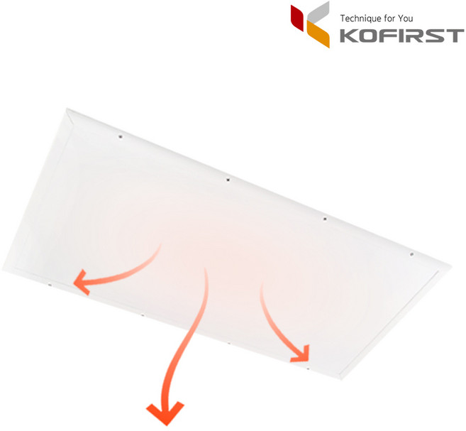 바이썬 BYSUN 원적외선 천정형 복사패널, 고온형/KRH-1300H