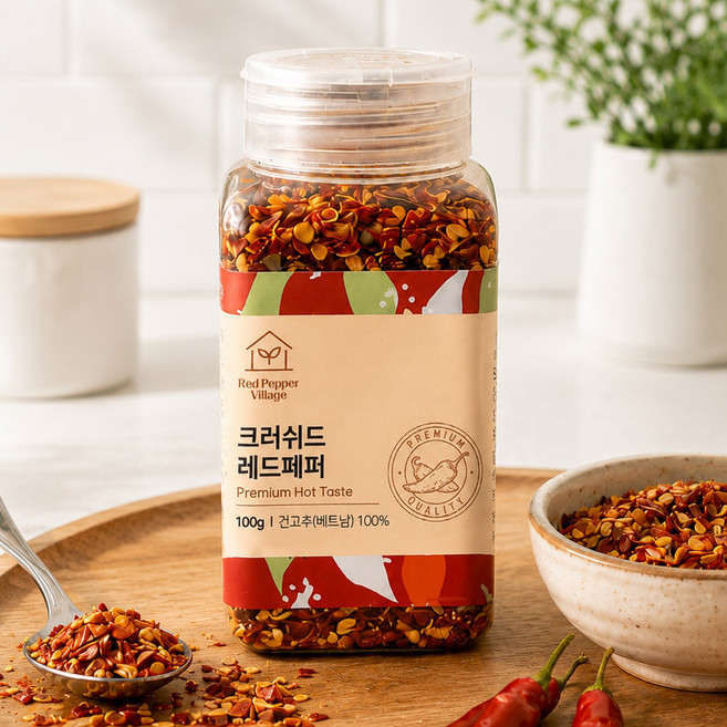 레드페퍼 빌리지 크러쉬드 레드페퍼, 100g, 1개
