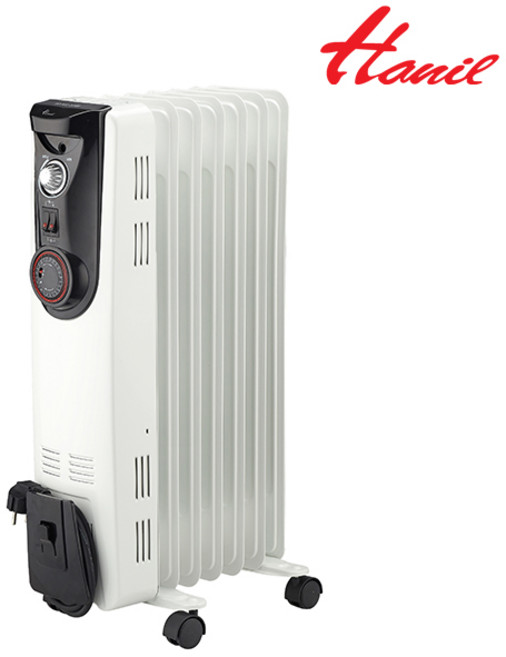한일전기 동파방지 이동식 타이머 전기 라디에이터 7핀 화장실 휴게실, HOR-H7