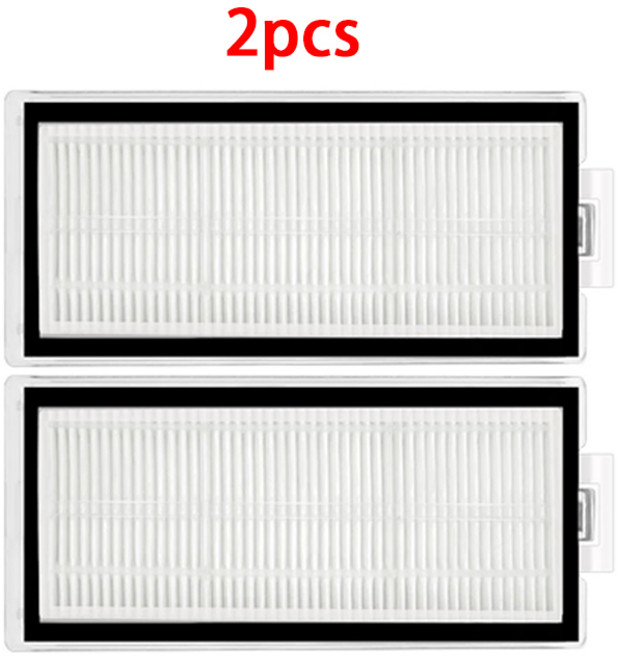 Roborock T8 Q7 MAX/Q7 MAX+ Q5 Pro Q8 MAX Q5 Pro+ Q8 MAX+ 로봇 청소기용 HEPA 필터, 2개