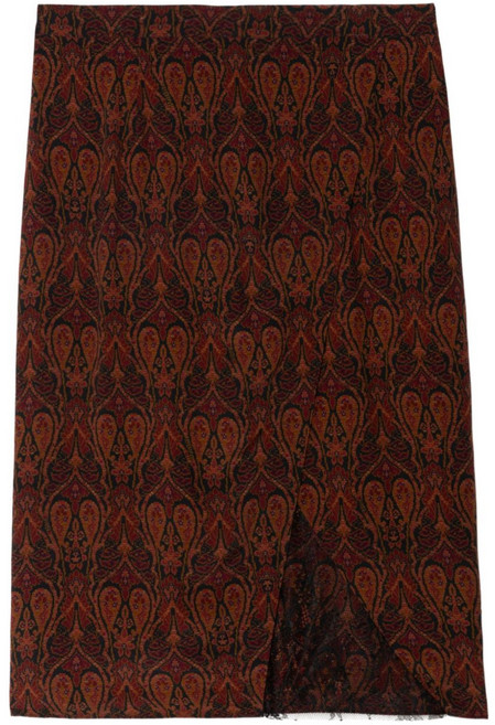 쟈딕앤볼테르 페이즐리 프린트 스트레이트 스커트