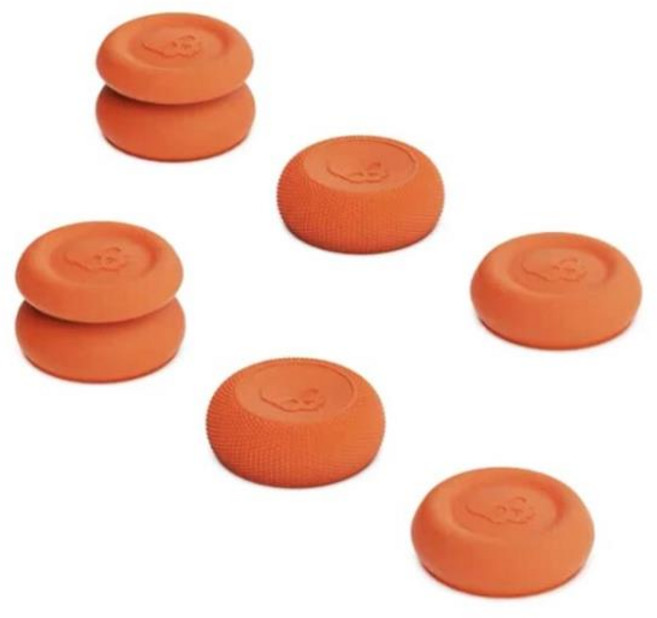 Xbox 시리즈 X S 컨트롤러용 엄지 그립 세트 CQC 조이스틱 캡 썸 커버 미끄럼 게임 액세서리, 1개, 01 주황색