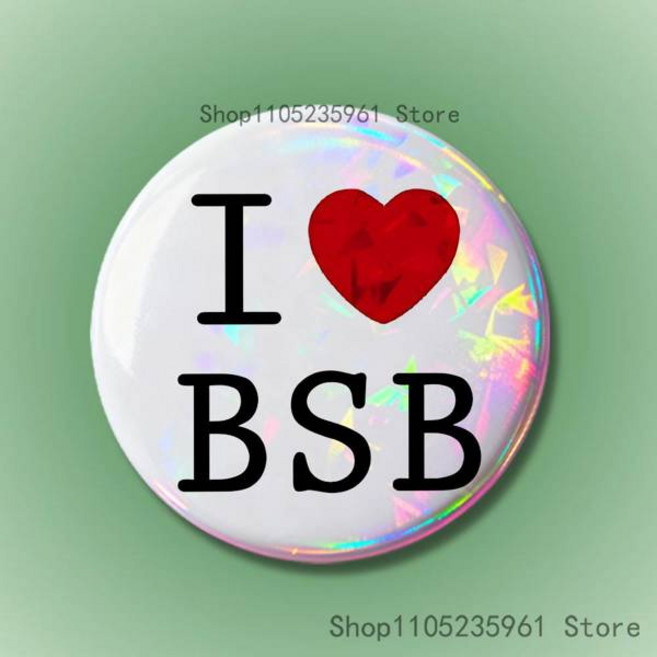 B-Backstreet B-Boys BSB 커스텀 배지 75mm 44mm 25mm 브로치 백팩 모자 핀 액세서리 장난감 발렌타인 선물, [00] 44X44mm, [00] z8