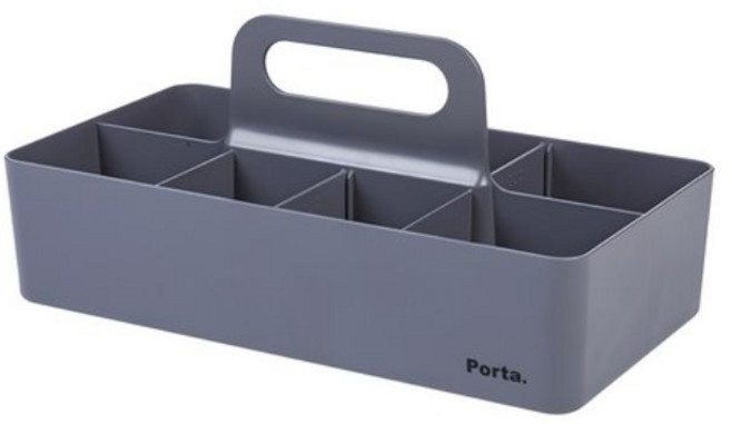 리템 포르타 멀티 다용도 수납 정리함, COOLGRAY, 1개