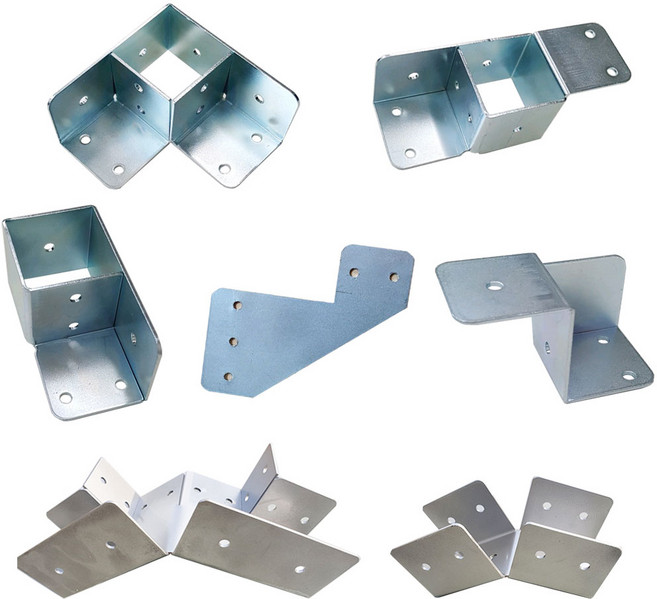 성남냉동 사각파이프 조인트 브라켓 다양한 크기 각도조절 자유 조립식선반 부속 조립선반 연결부속 각파이프 연결소켓, 1개, 75x50 코너높낮이 비틀림방지 일체형 (이경)