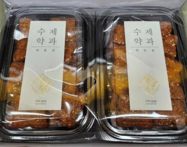 정품) 버들골 국산 약과 선물용 버들골수제약과 전통수제약과 약과수제 전통약과 버들골전통수제약과 수제약과 페스츄리약과, 270g, 2개