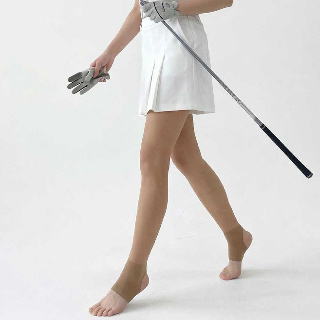 실루엣 15D 국산 빅사이즈 발고리 스타킹 골프 자외선차단 1매