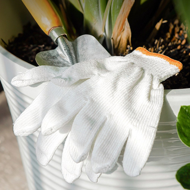 민화샵 어린이 무지 목장갑 초등장갑 주니어장갑 체험학습 감자캐기 미술