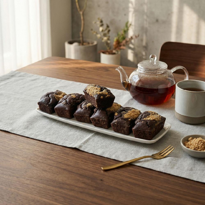 [명인떡집] 쫀득끝판왕 초코찰떡 한입에 진한 초코폭발 디저트 (30개), 1