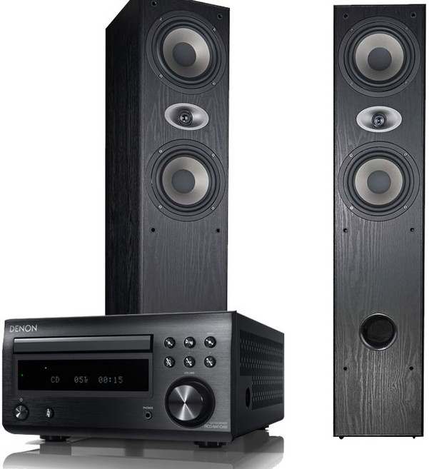 (DENON)RCD-M41+EXPEREINCE 톨보이스피커, 단품
