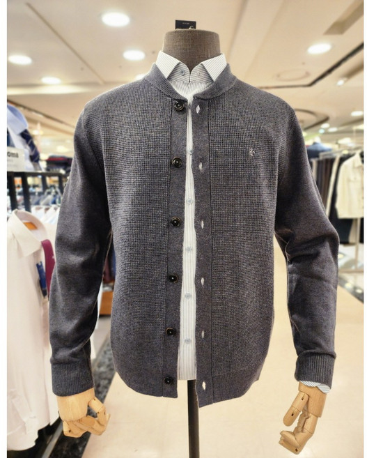 NC 불광점 레노마 셔츠 #25년 F/W신상 ## 겨울맞이 ## 정말 !!! 부드럽고 따뜻한 라운드 넥 니트 가디건 RPFSW1-920-CG